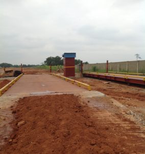 Double Weighbridge Installation with barcode scanner and data software- Wawa, Ogun State